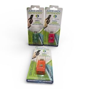 Juice-Jack Defender - SET OF 3  NEW